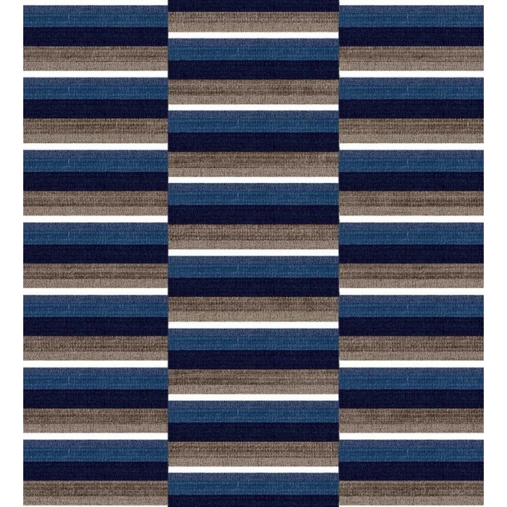 Papel pintado rayas desiguales horizontales - Raya Bristol 125876