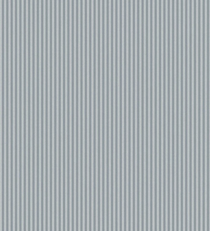 Papel pintado de rayas finas pintadas con tonos azules - William Stripe Glow 683452