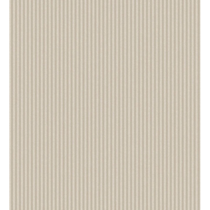 Papel pintado de rayas finas pintadas con tonos beige tostado - William Stripe Glow 683455