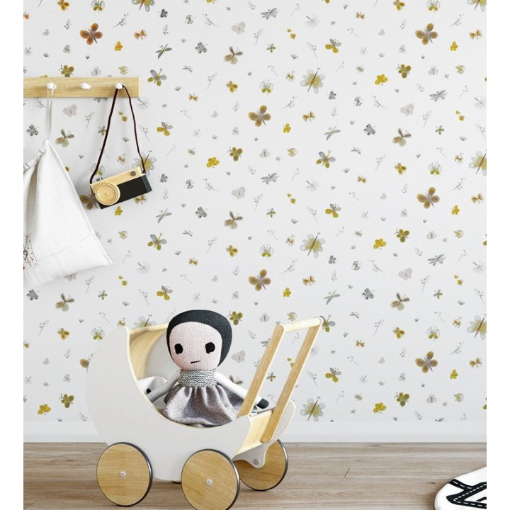 Papel pintado de mariposas pequeñas - Honey Butterflies 125906