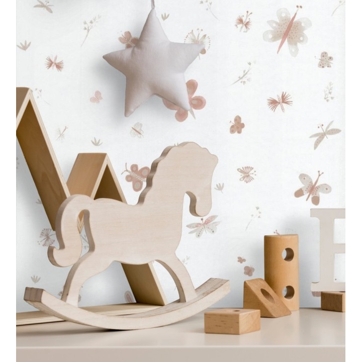 Papel pintado de mariposas pequeñas - Honey Butterflies 125907