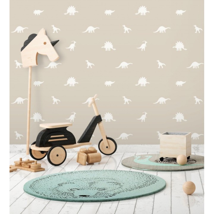 Papel pintado infantil de dinosaurios - Jurassic Joy 683485