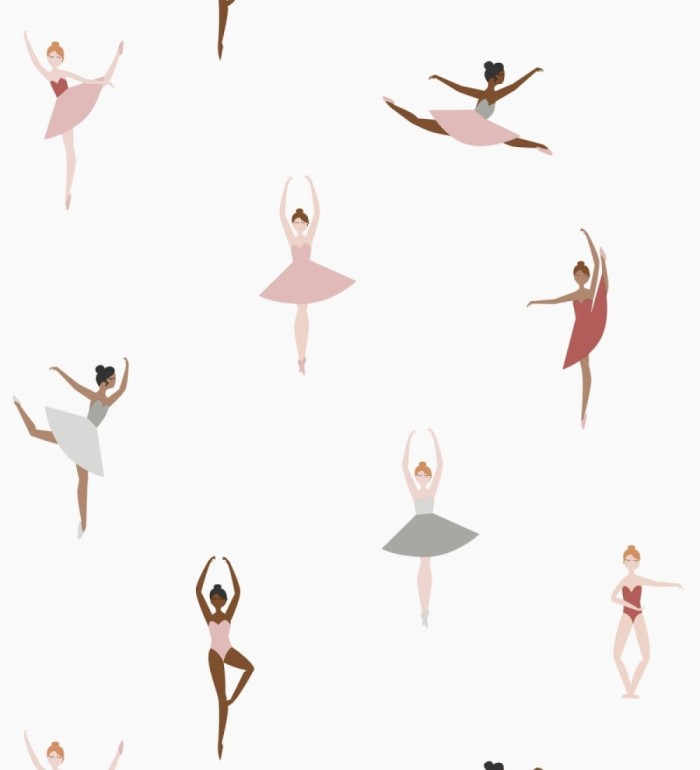Papel pintado de bailarinas en poses de ballet - Tutu Ballet 683492