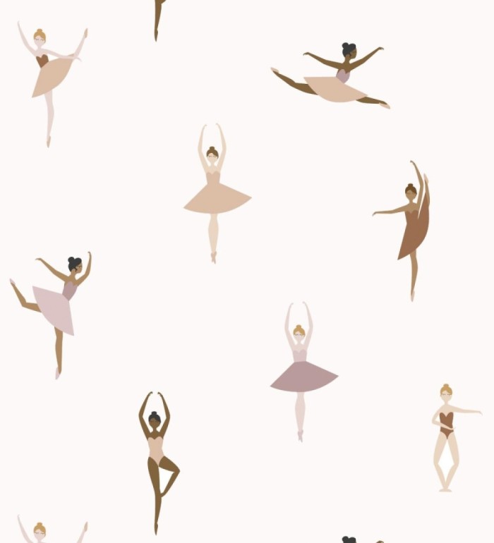 Papel pintado de bailarinas en poses de ballet - Tutu Ballet 683493