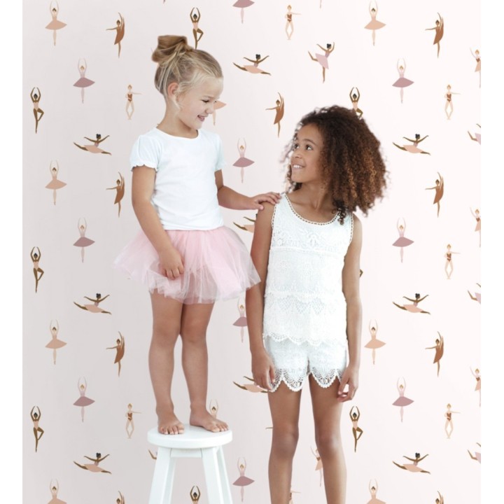 Papel pintado de bailarinas en poses de ballet - Tutu Ballet 683493