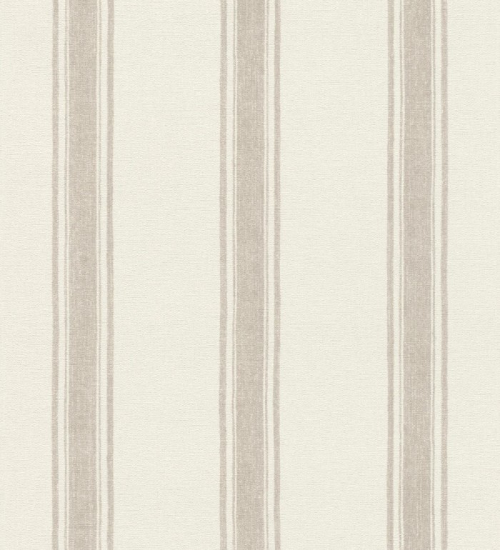 Papel pintado con rayas verticales en textura textil elegante - Marlow Stripes 683508