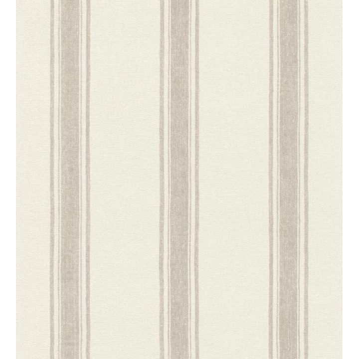Papel pintado con rayas verticales en textura textil elegante - Marlow Stripes 683508