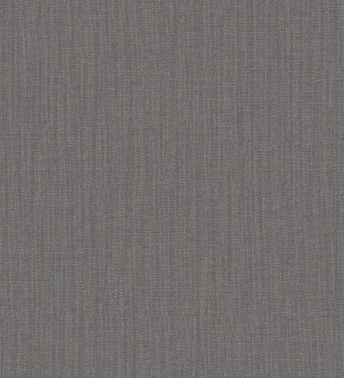 Papel pintado de tejido de lino en tonos gris oscuro - Savoy Linen 683521