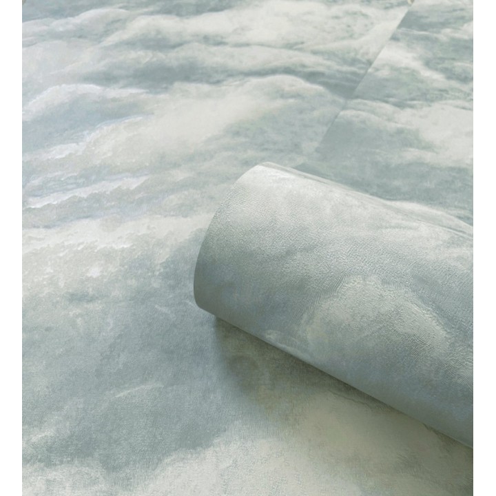 Papel pintado diseño de nubes con texturizado en relieve - Sky Muse 683522