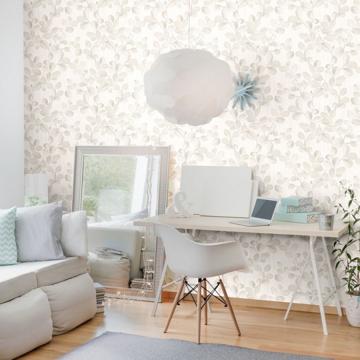 Papel pintado hojas redondas - Dutch Spring 125990