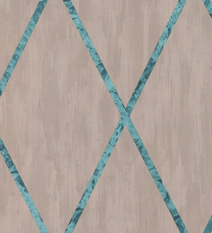 Papel pintado rombos grandes - Dutch Opulence 126010