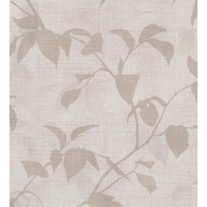 Papel pintado hojas tonos crema - Baltic Gardens 126024