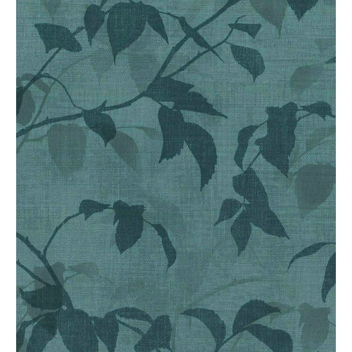 Papel pintado hojas tonos verdes - Baltic Gardens 126025