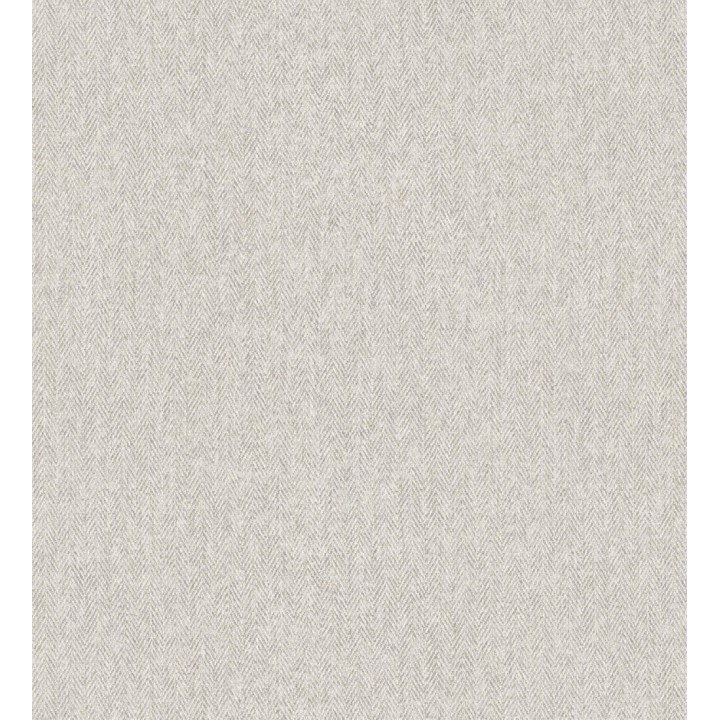 Papel pintado de espiga con micro textura en tonos grises - Chevron Louis 683564