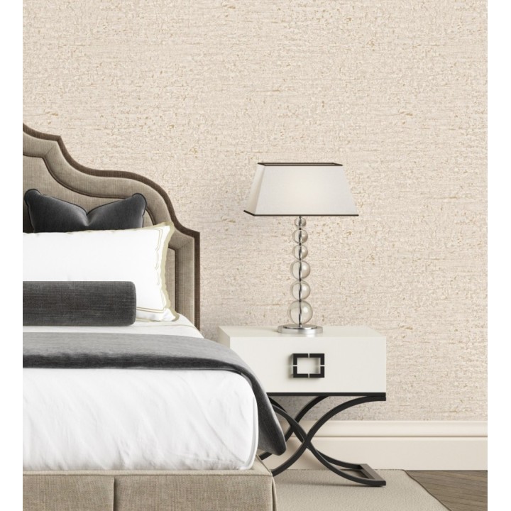 Papel pintado imitación a piedra pulida clara con inserciones metalizadas - Orion Mineral 683566