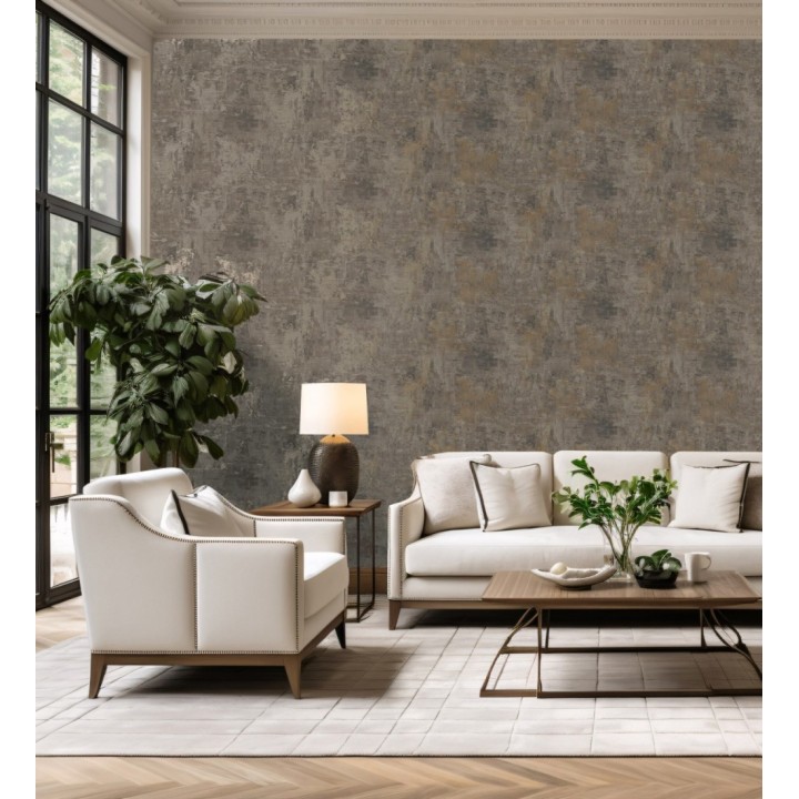 Papel pintado imitación piedra natural oscura - Timanfaya Plain 683569