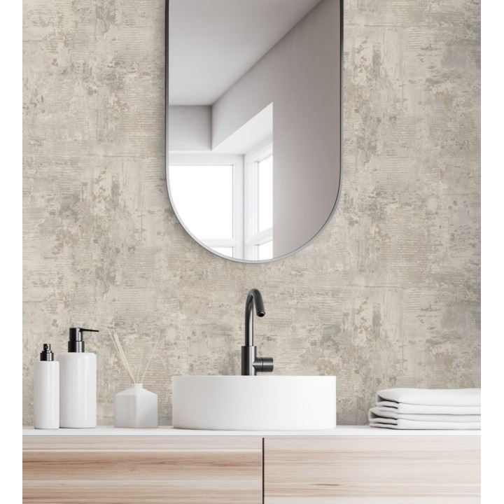 Papel pintado imitación piedra natural clara - Timanfaya Plain 683570