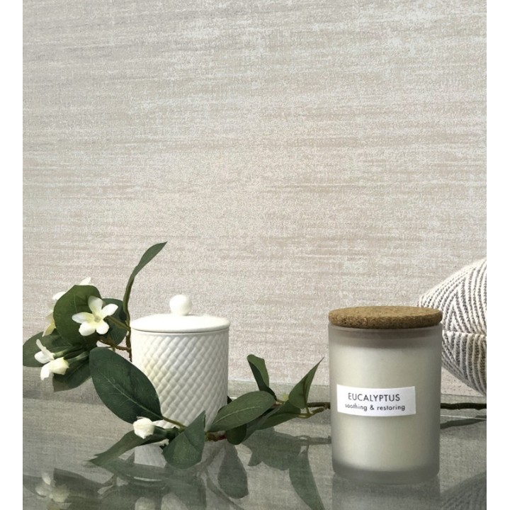 Papel pintado con efecto textil entrelazado en relieve tonos grises - Liss Thread 683573