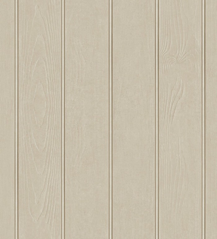 Papel pintado imitación madera color beige con efecto listones - Daimiel Boards 683584