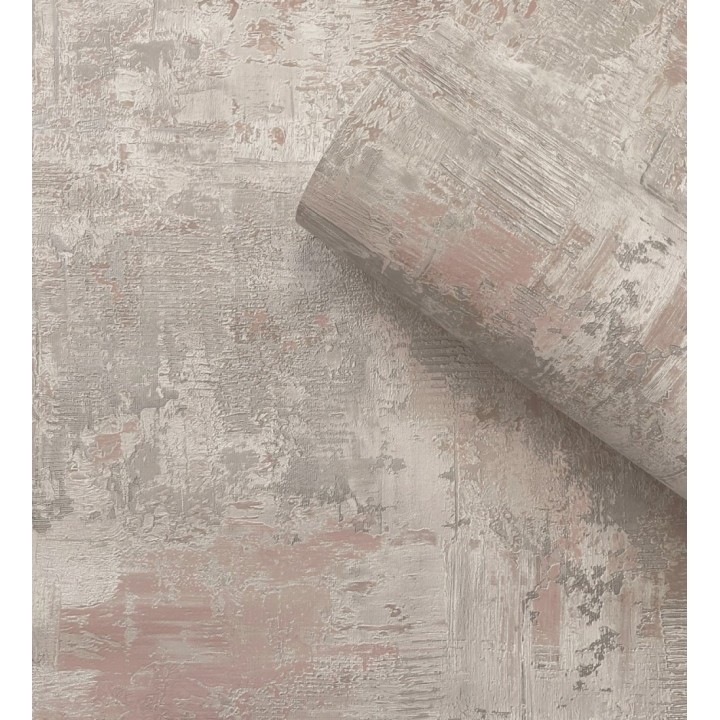 Papel pintado con efecto cemento y óxido en relieve en tonos tierra - Timanfaya Relief 683599