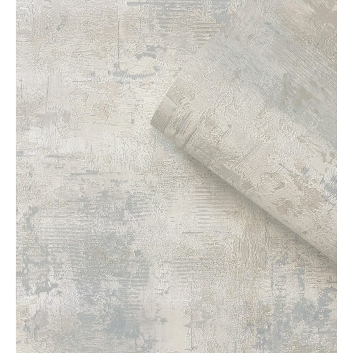 Papel pintado con efecto cemento y óxido en relieve en tonos beige y grises - Timanfaya Relief 683600