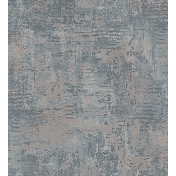 Papel pintado con efecto cemento y óxido en relieve en tonos azules - Timanfaya Relief 683602