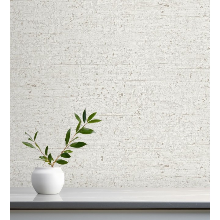 Papel pintado con textura de piedra natural en tonos neutros - Onyx Mineral 683603