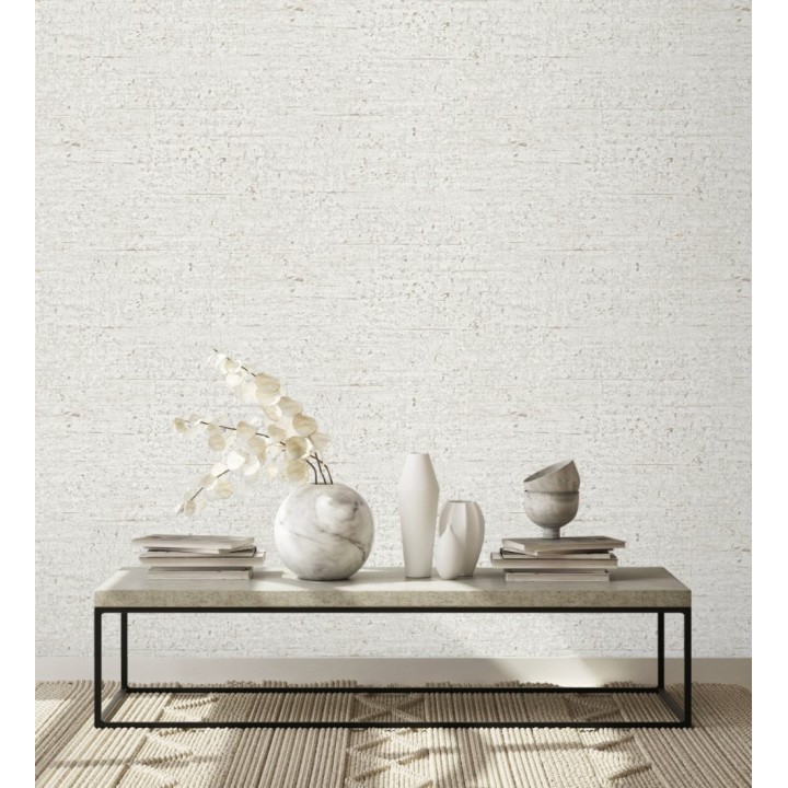 Papel pintado con textura de piedra natural en tonos neutros - Onyx Mineral 683603