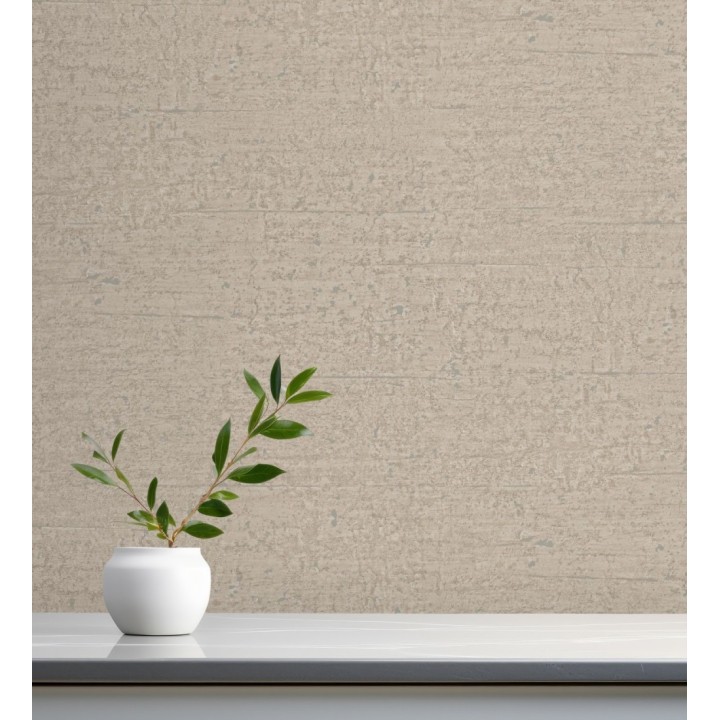 Papel pintado con textura de piedra natural en tonos tierra - Onyx Mineral 683604