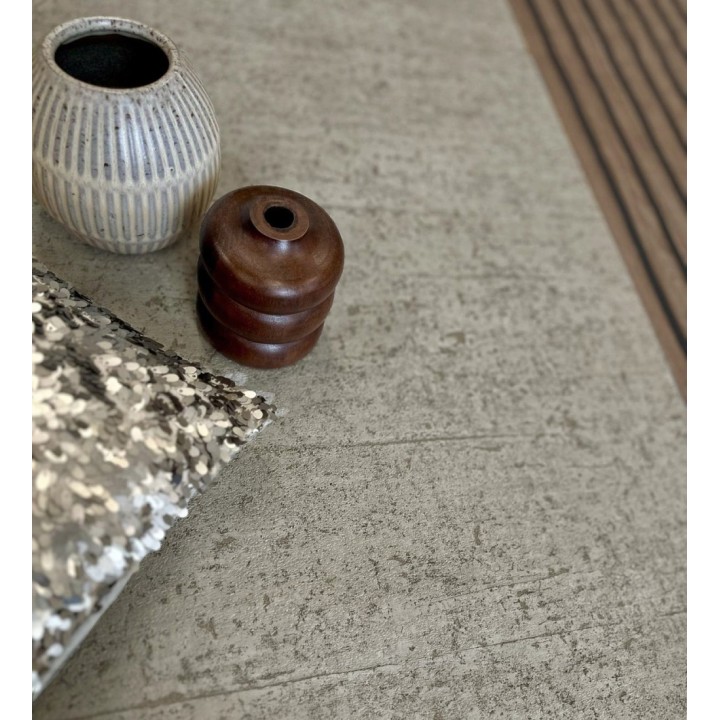 Papel pintado con textura de piedra natural en tonos visón - Onyx Mineral 683605