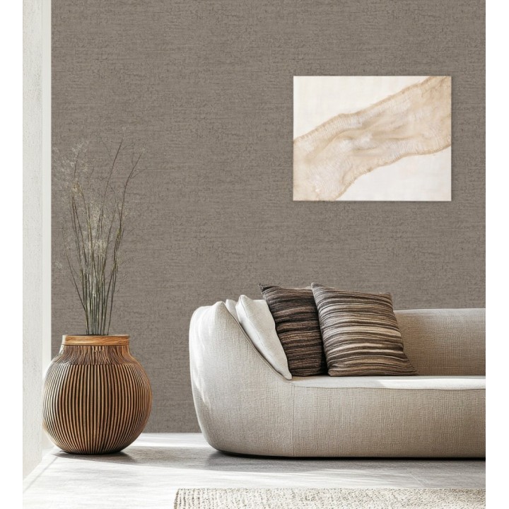 Papel pintado con textura de piedra natural en tonos marrones - Onyx Mineral 683606