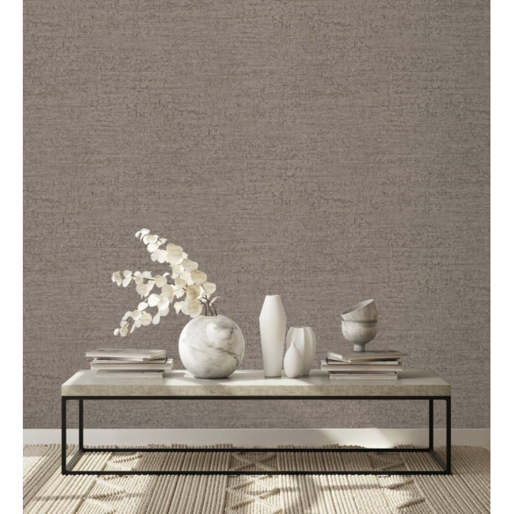 Papel pintado con textura de piedra natural en tonos marrones - Onyx Mineral 683606