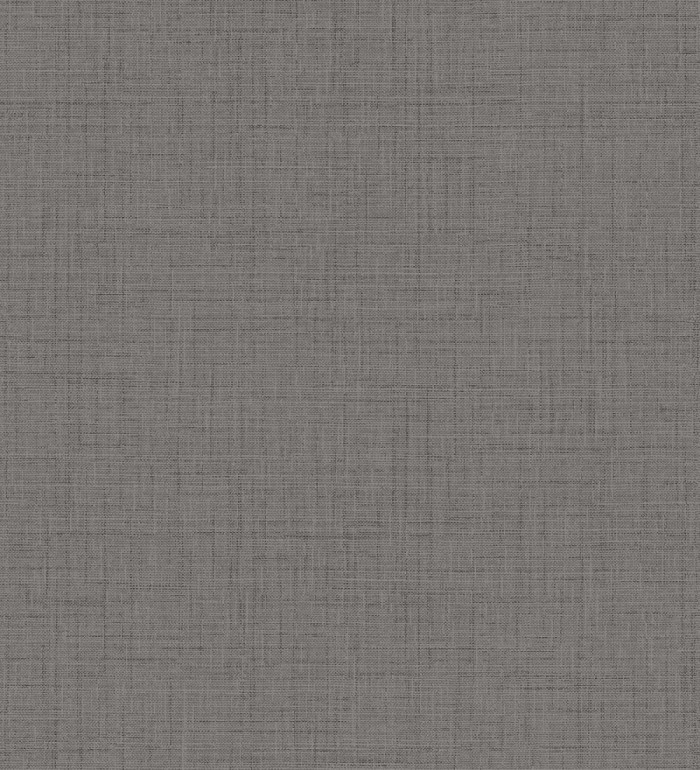 Papel pintado efecto lino fondo gris carbón textura en relieve blando - Neville Texture 683629