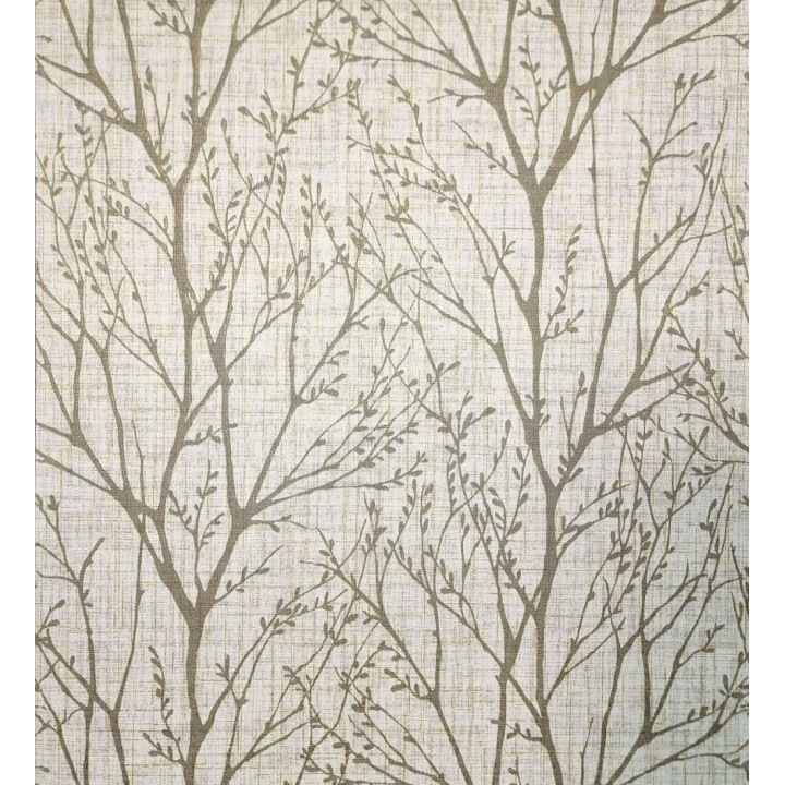 Papel pintado de ramas estilo nordico tonos beige - Oregon Arboreal 683638