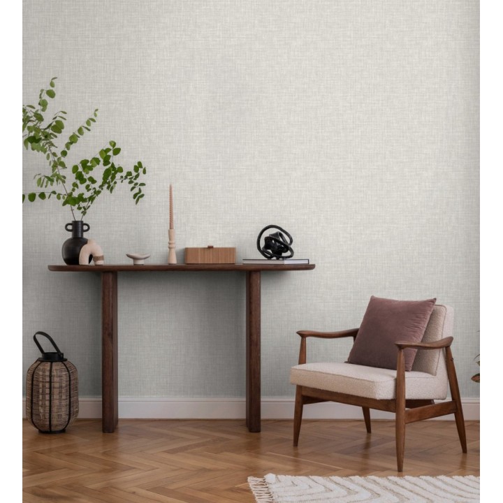 Papel pintado liso imitación tela tonos claros - Oregon Plain 683641