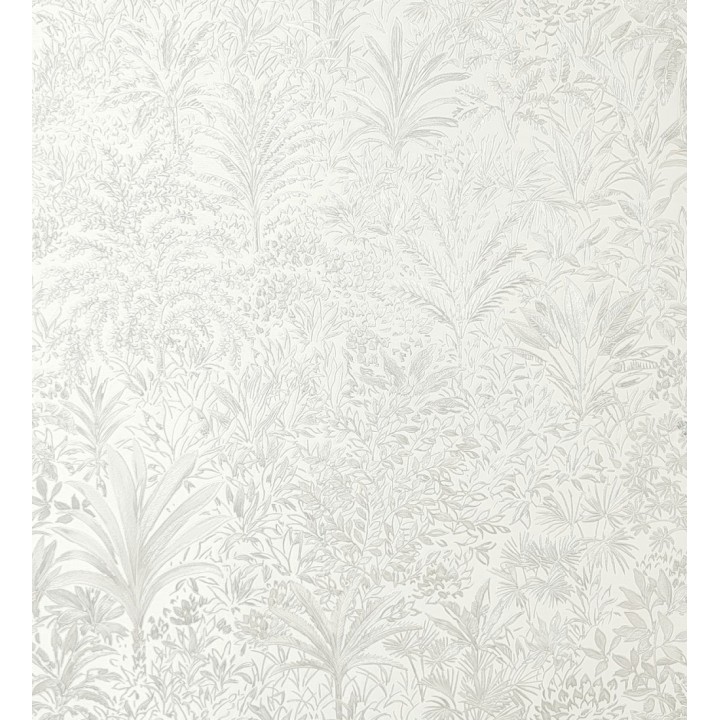 Papel pintado de selva tropical con hojas bordadas en relieve - Bali Paradise 683646