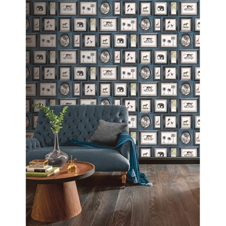 Papel pintado cuadros de animales africanos - Safari Memories 126319