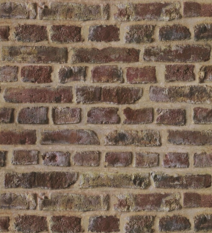 Papel pintado muro de ladrillo estilo inglés - Dawson Street 126321