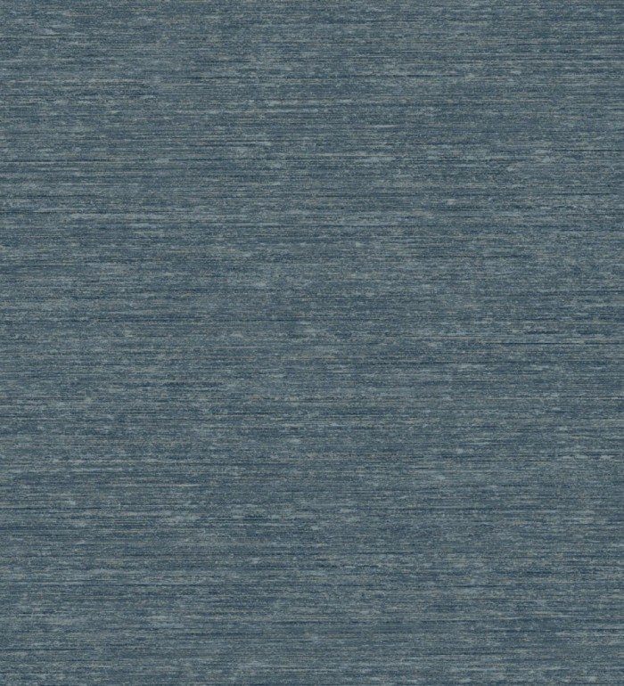 Papel pintado textura mixta lino y seda tonos azules oscuros - Basilea Linen 683688
