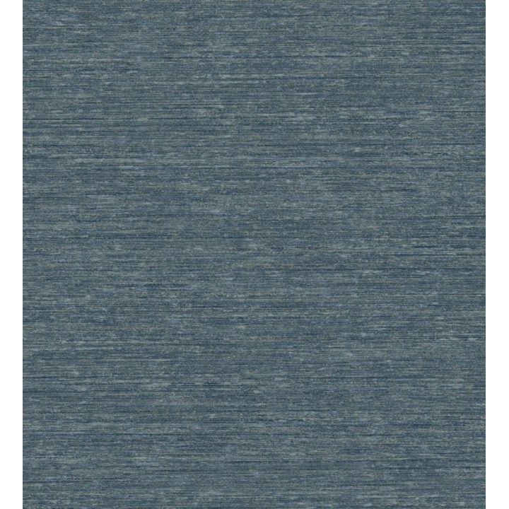 Papel pintado textura mixta lino y seda tonos azules oscuros - Basilea Linen 683688
