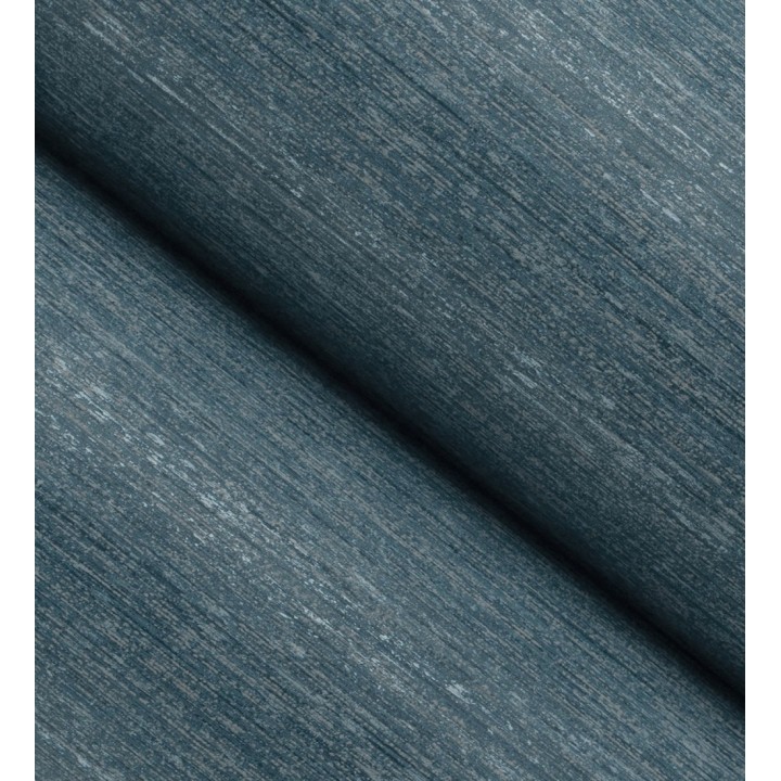 Papel pintado textura mixta lino y seda tonos azules oscuros - Basilea Linen 683688