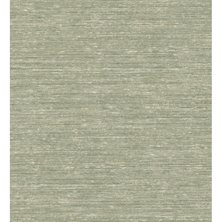 Papel pintado textura mixta lino y seda tonos verde salvia - Basilea Linen 683691