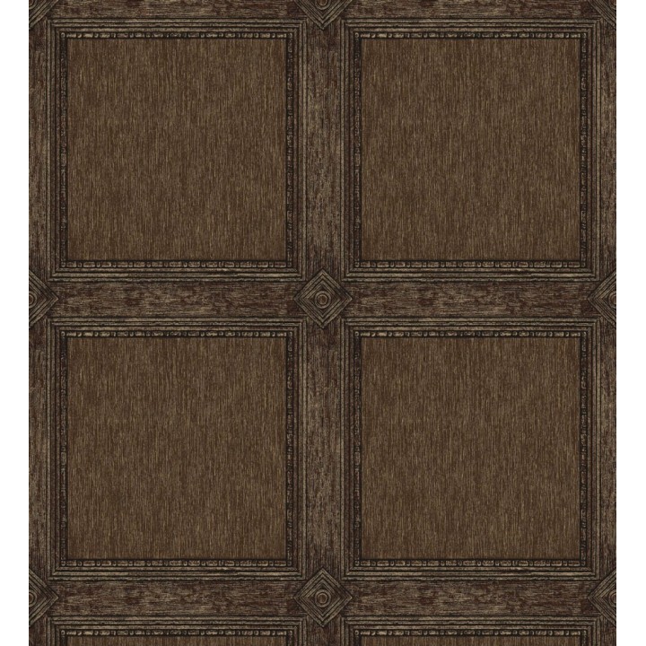 Papel pintado de cuadros de madera con textura tallada estilo inglés - Kensington Panelled 683698
