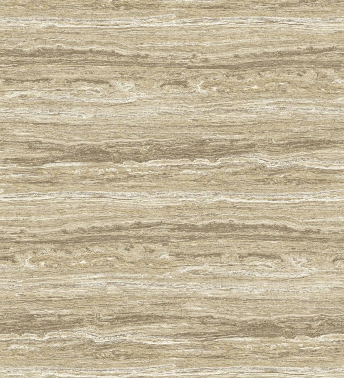 Papel pintado mármol travertino con vetas tonos ocre - Carrara Travertine 683704