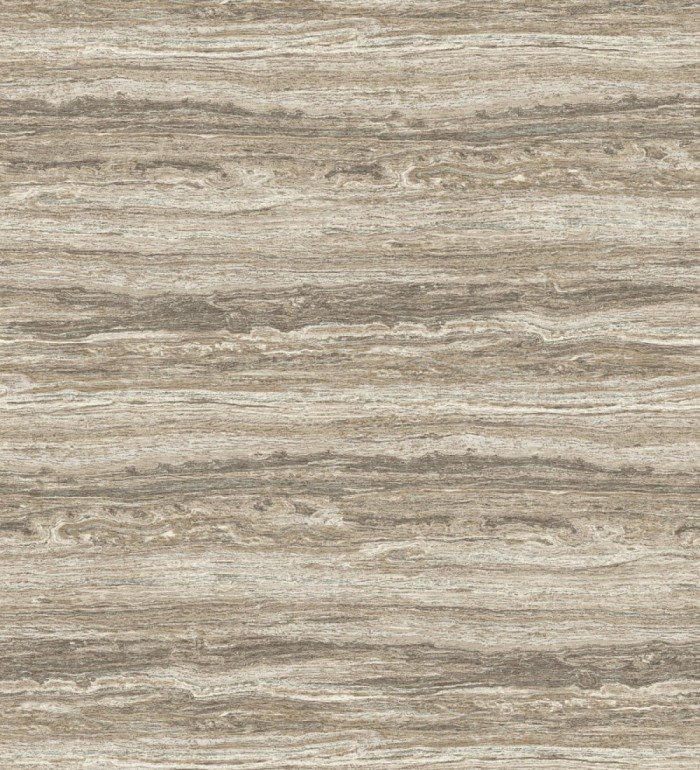 Papel pintado mármol travertino con vetas tonos visón - Carrara Travertine 683705