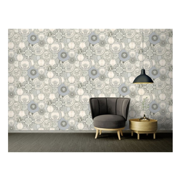 Papel pintado platos decorativos de Versace - Casa Donna 126325