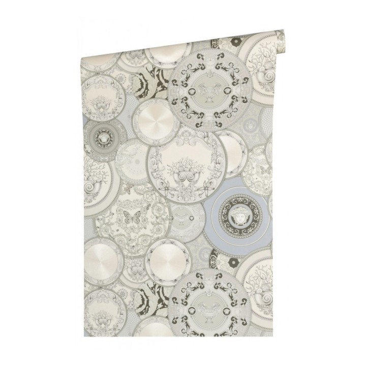 Papel pintado platos decorativos de Versace - Casa Donna 126325