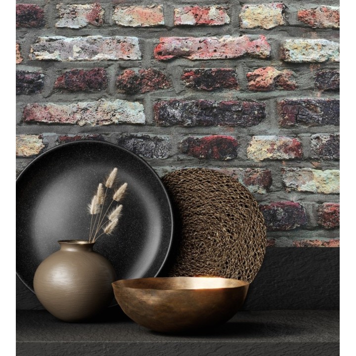 Papel pintado muro de ladrillo estilo industrial - Cleveland Street 126335