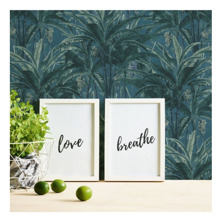 Papel pintado hojas de palmeras de la selva tropical - Beirut Tropic 126337