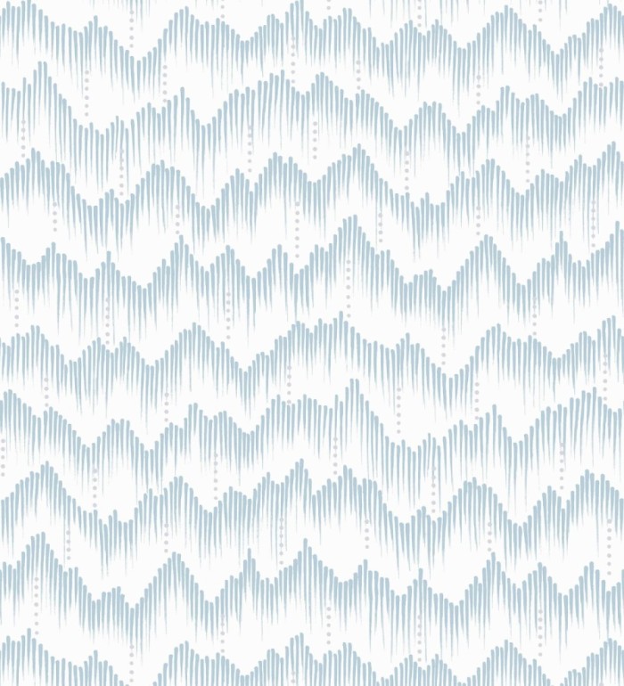 Papel pintado frecuencia de ondas naturales color azul - Misty Waves 683791
